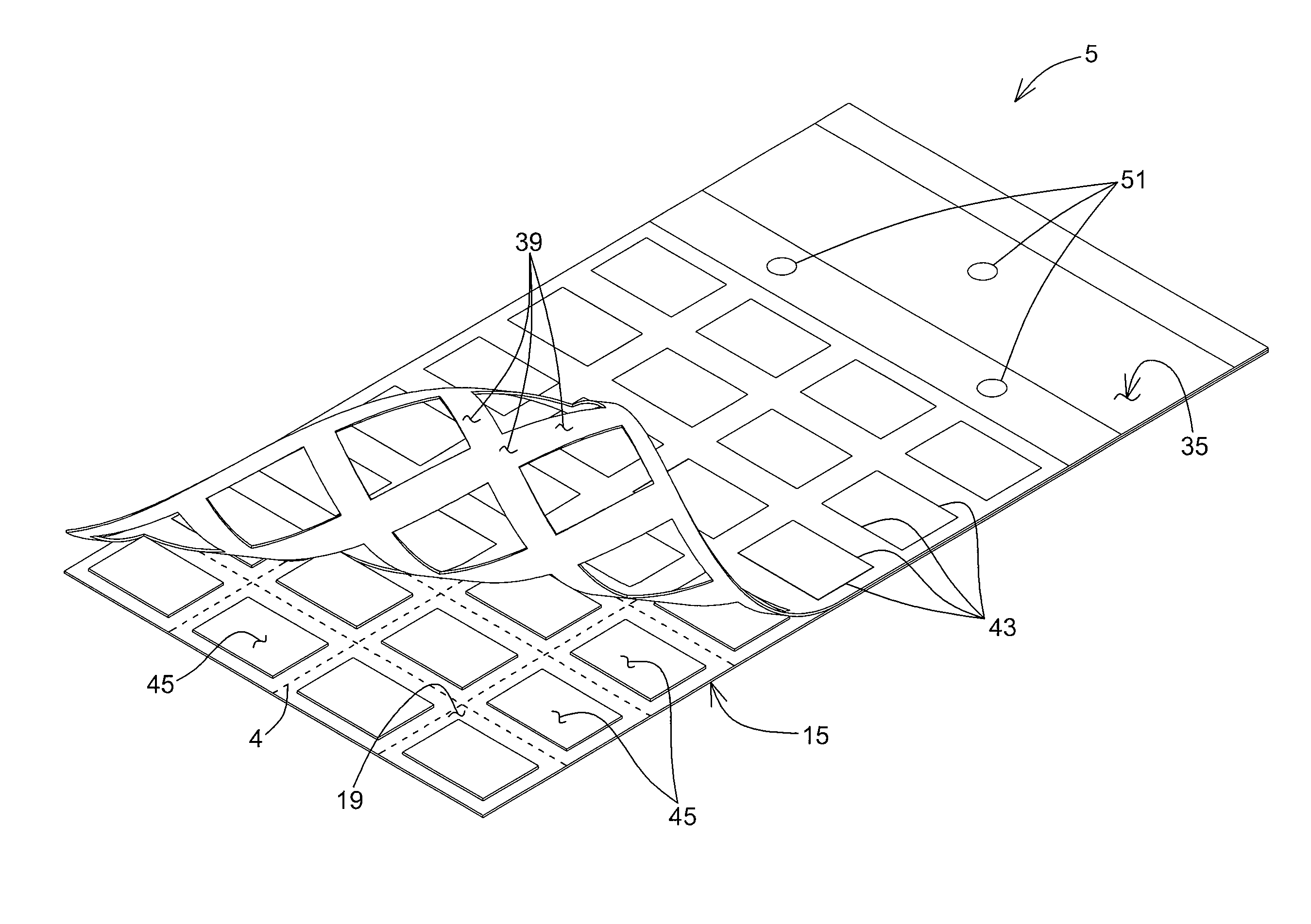 Sealing sheet for use to close a container-defining sheet