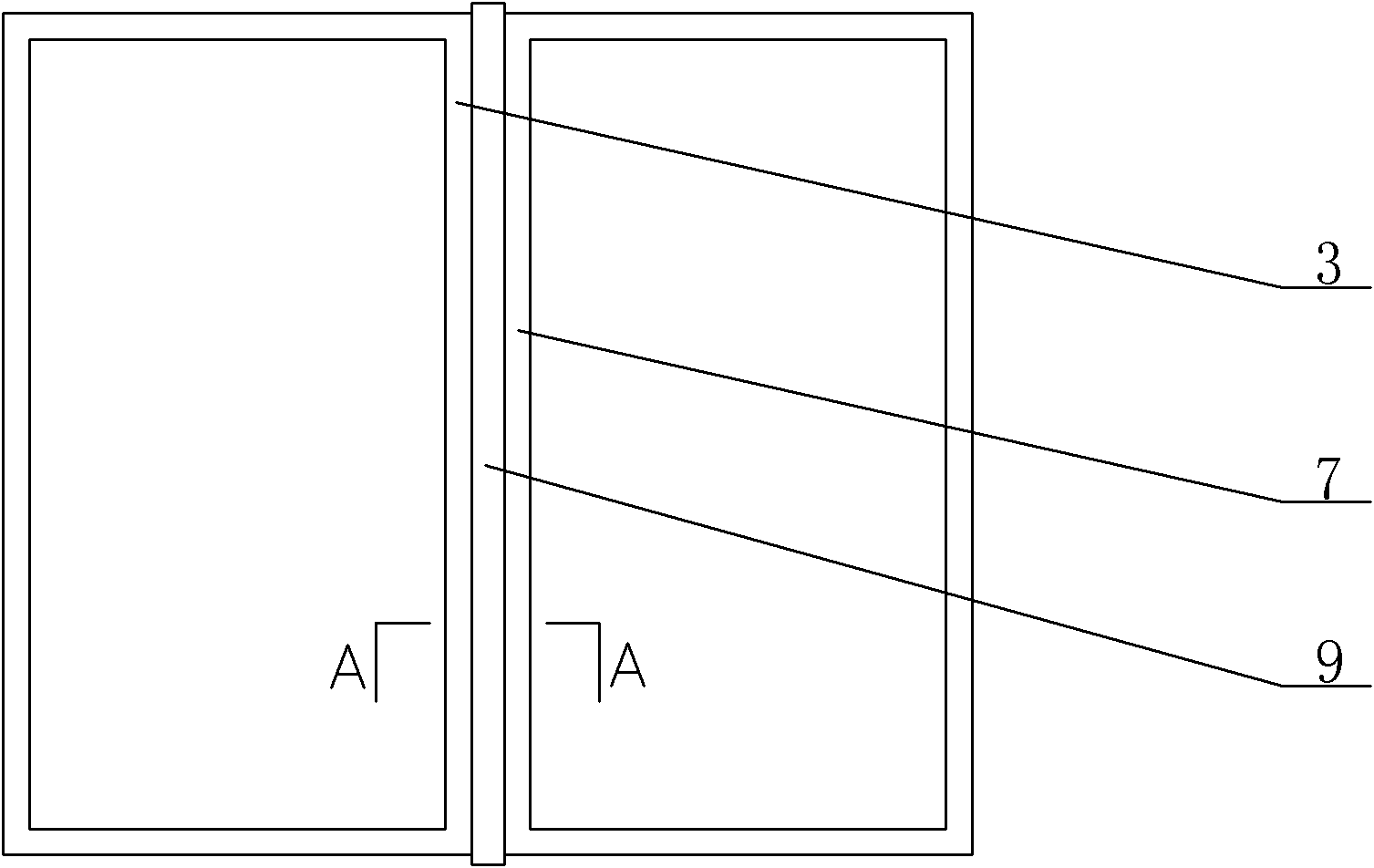 Composite non-off-bridge assembly tube structure