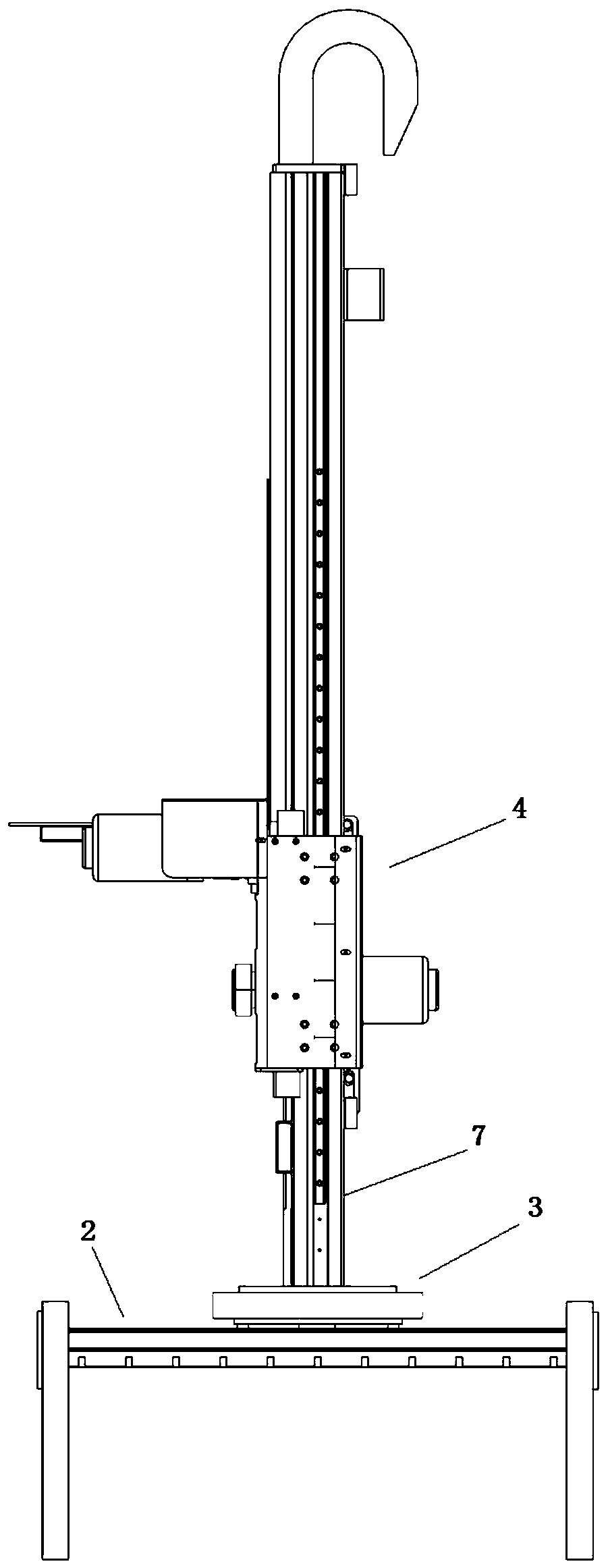 Truss stacking mechanism for paper box carrying