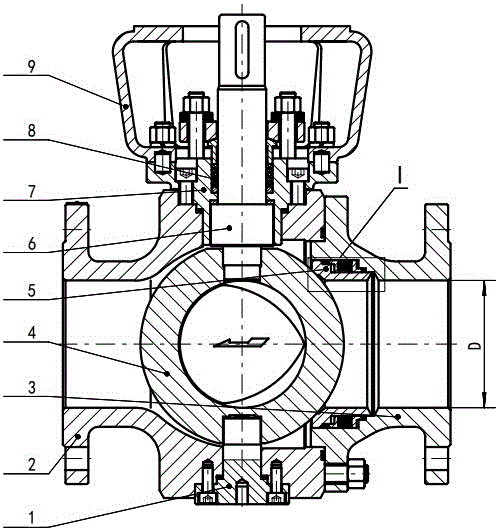 Anti-blocking and scouring-resistant bidirectional seal adjusting valve