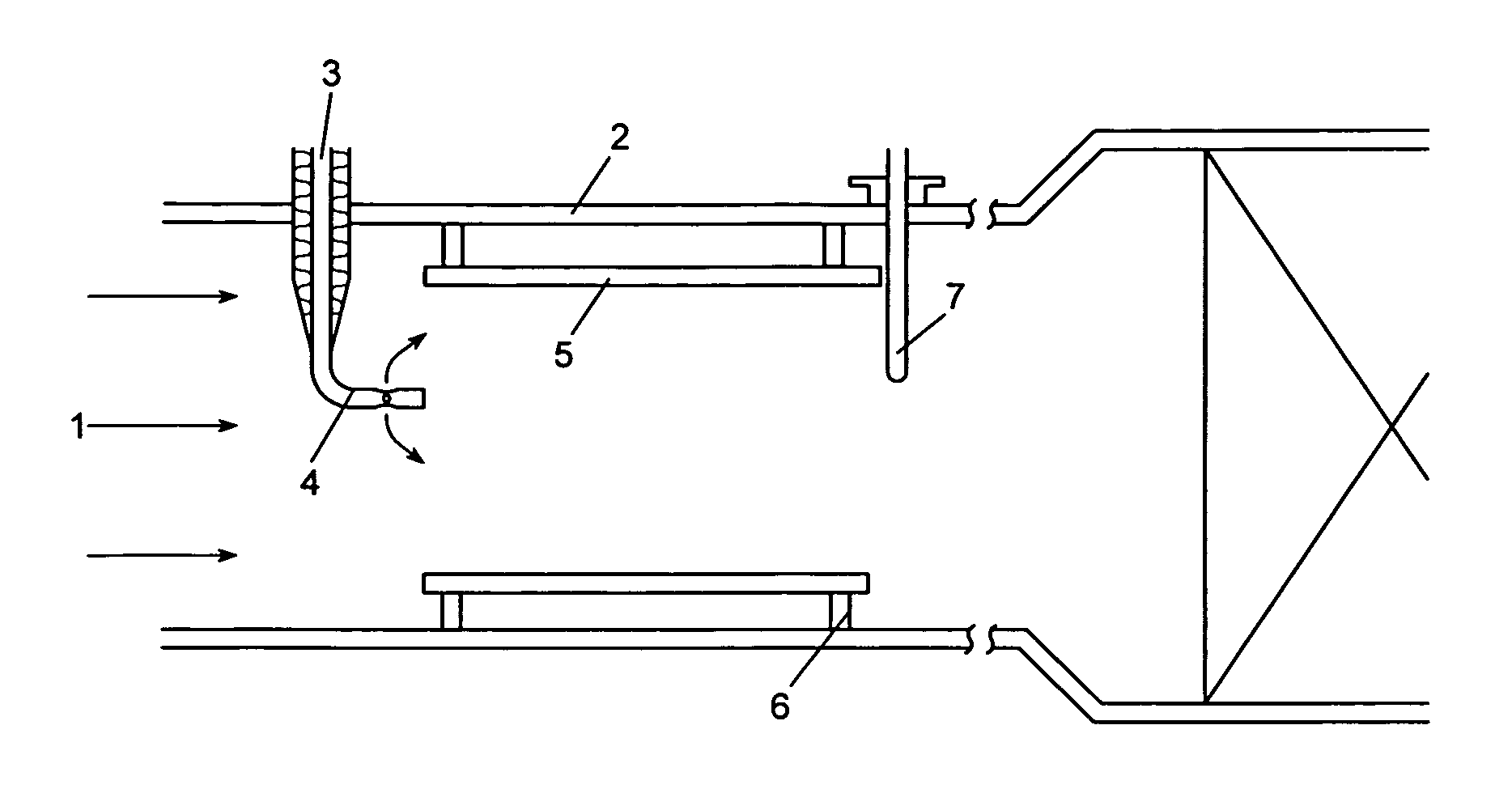 Method and system for injection of a solution into a gas stream