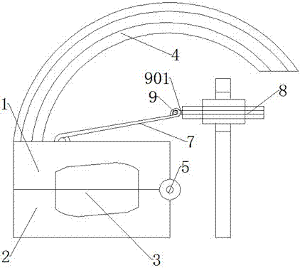 Automatic mold opening auto spare part molding machine