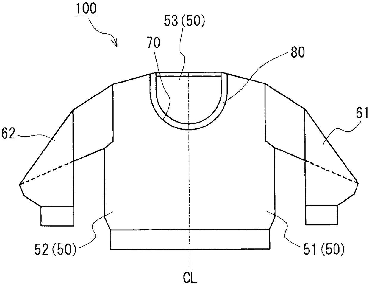 Fabric knitting method