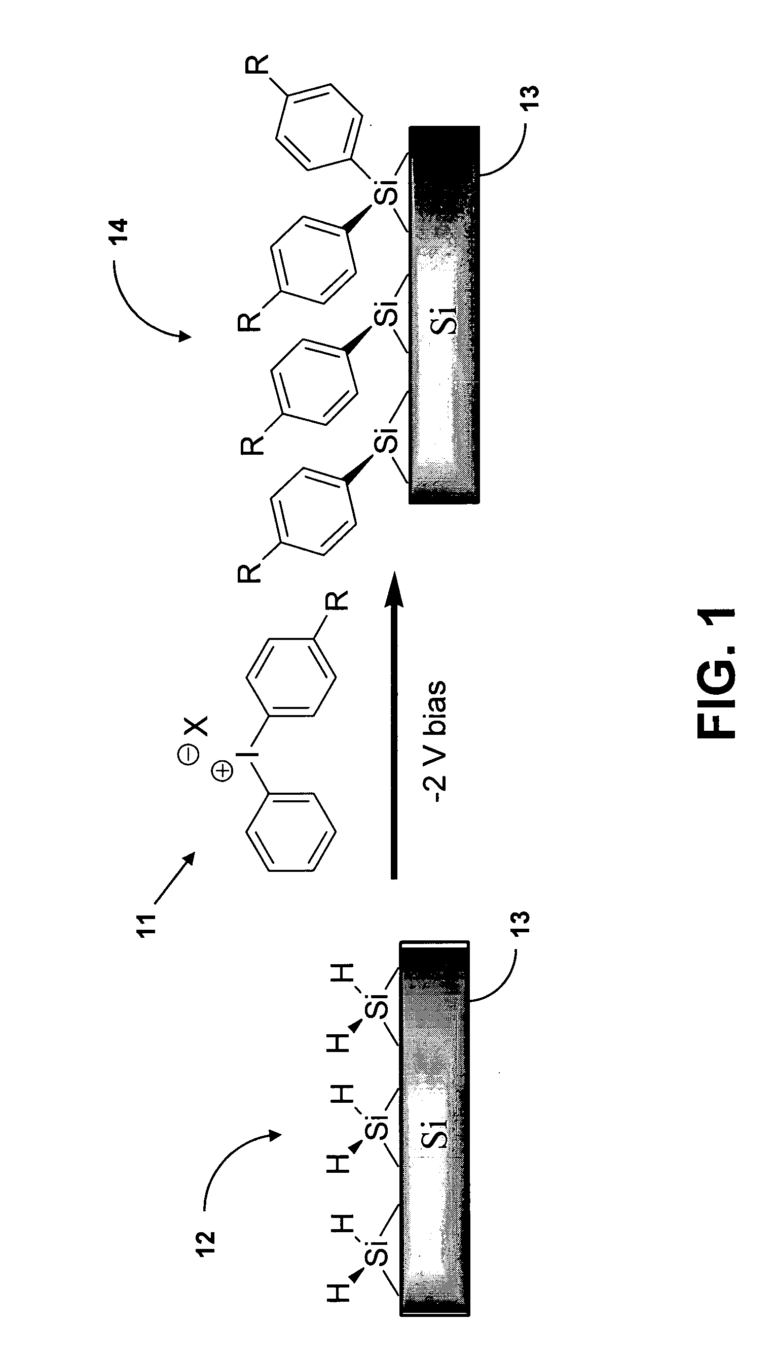 Electrochemical assembly of organic molecules by the reduction of iodonium salts