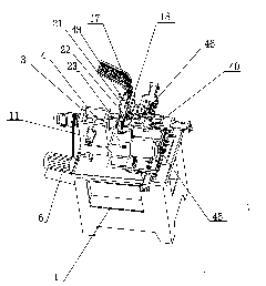 Automatic lathe for processing spanner