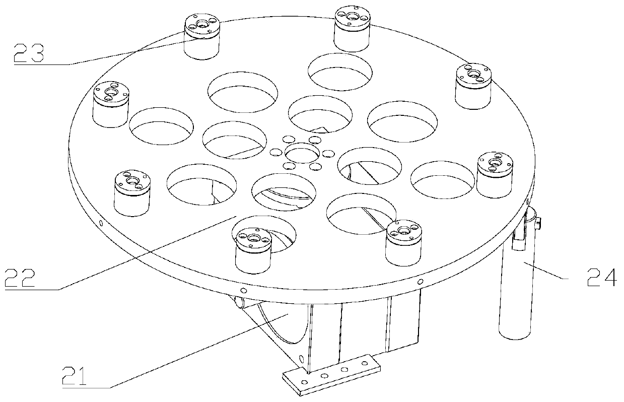 Protection rod assembly device for folding antennas