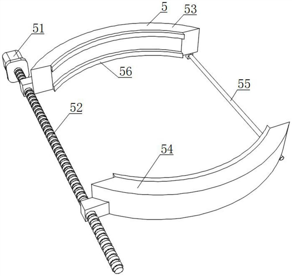 Numerically-controlled machine tool with material guide channel