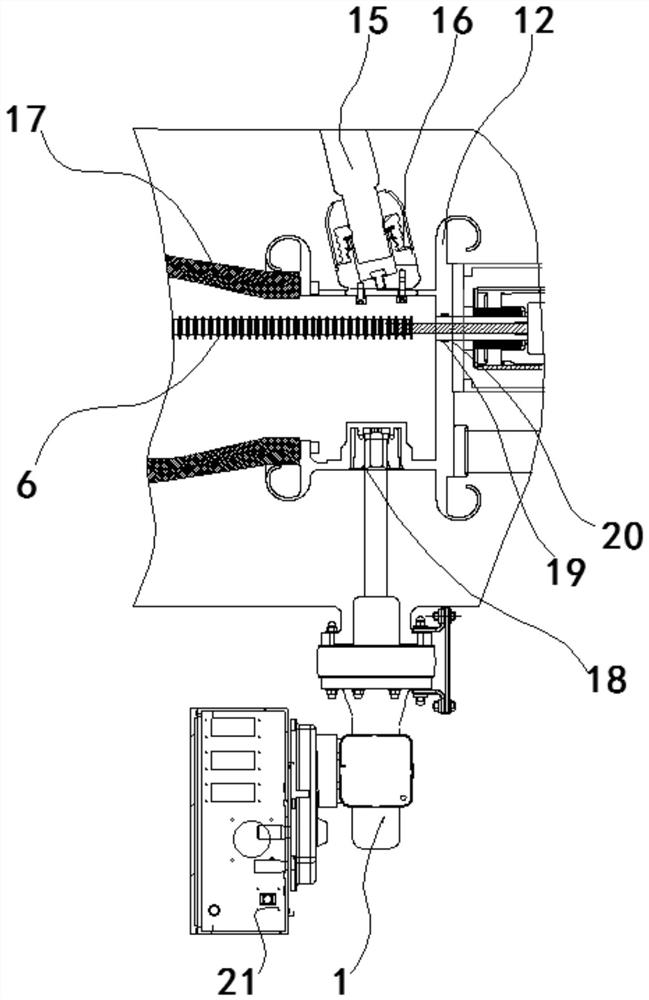 Compact high-pressure tank type rapid mechanical combination switchgear