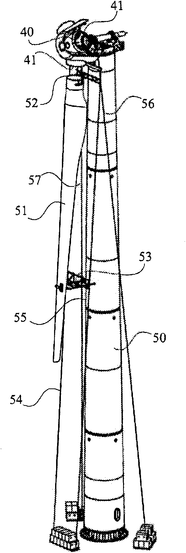 Blade mounting