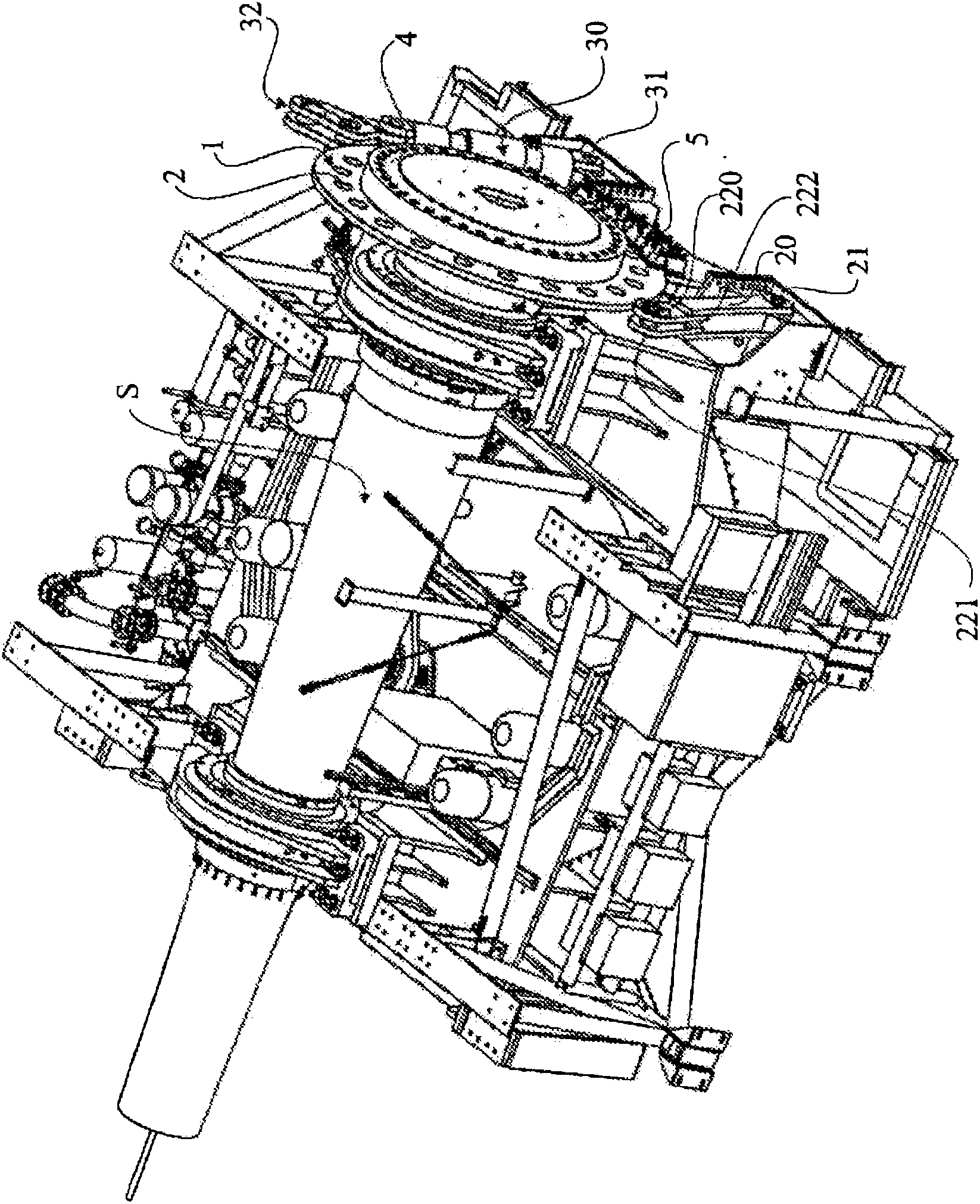 Blade mounting