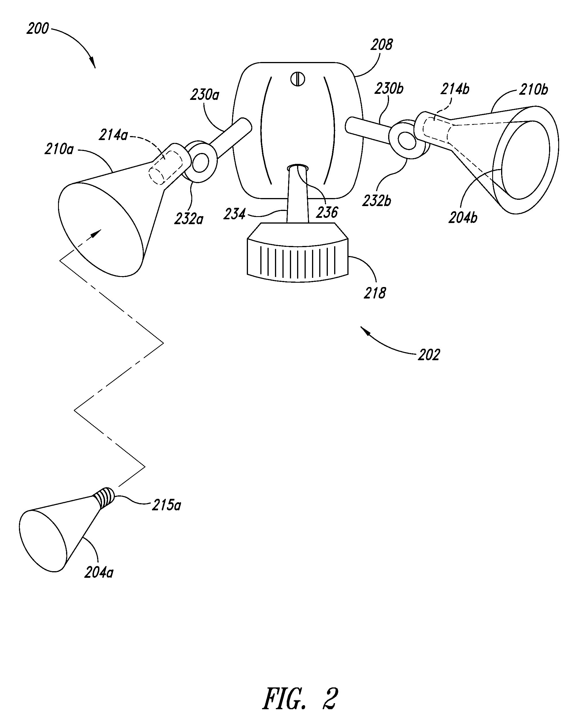 Apparatus and method of operating a luminaire