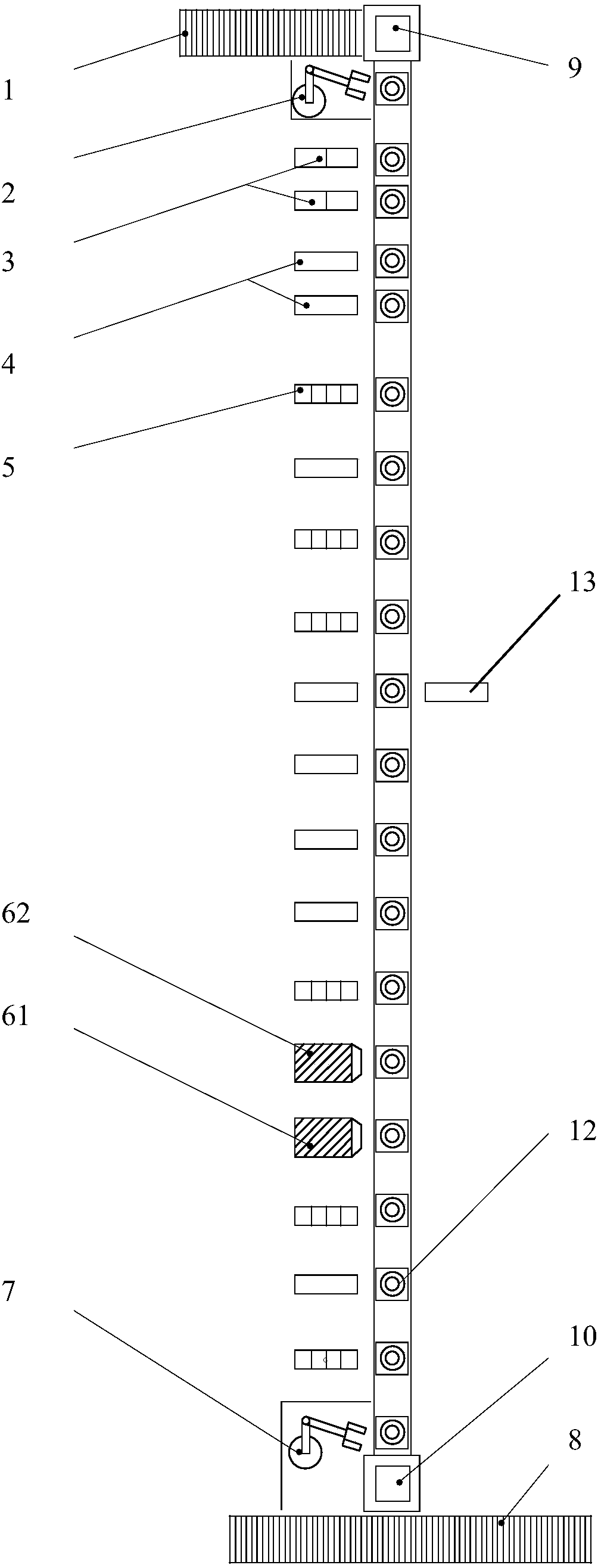 Automatic flexible assembly system based on distributed mobile platforms and control method