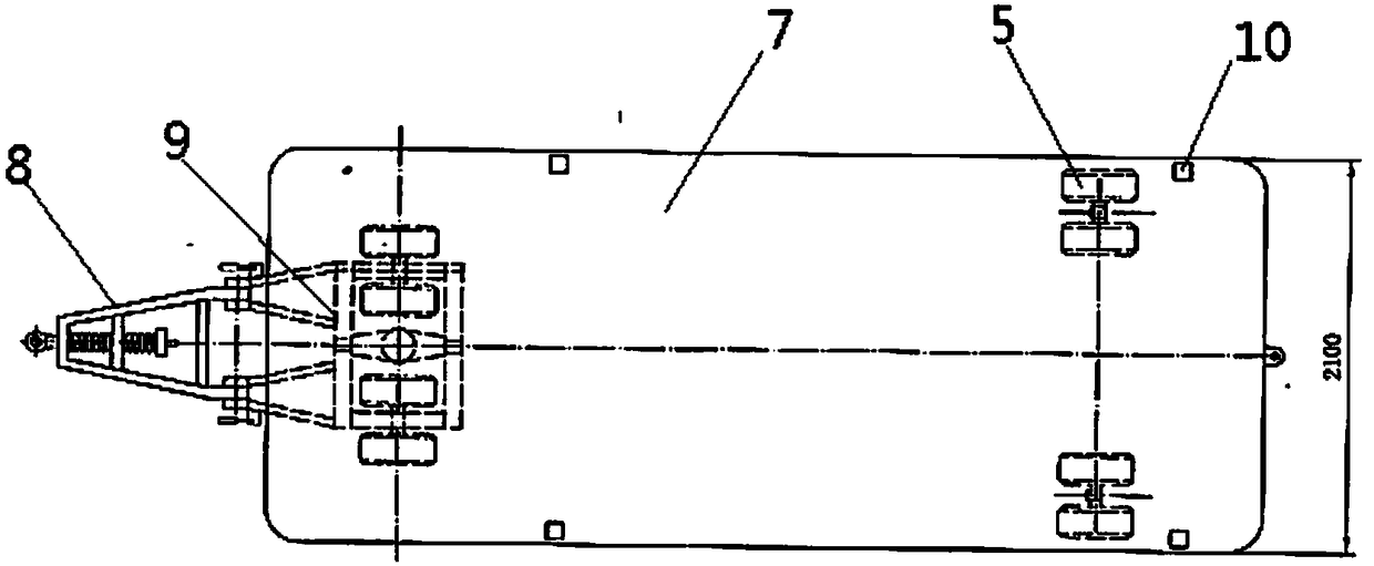 Large aircraft fuel system test device