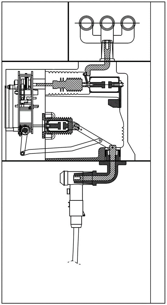 A modular solid insulated ring network cabinet