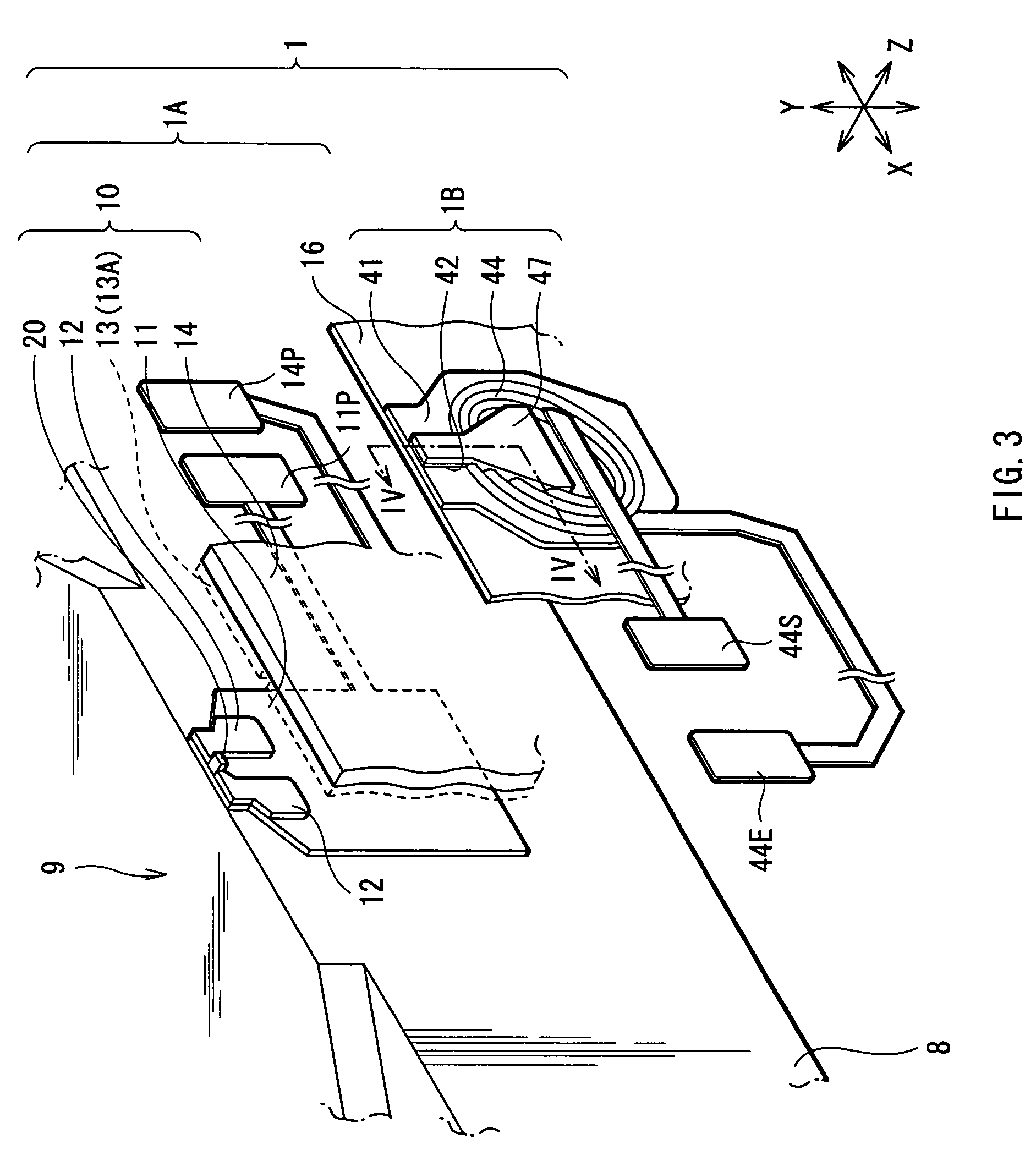 Magnetoresistive device, thin film magnetic head, head gimbal assembly and magnetic disk unit exhibiting superior magnetoresistive effect