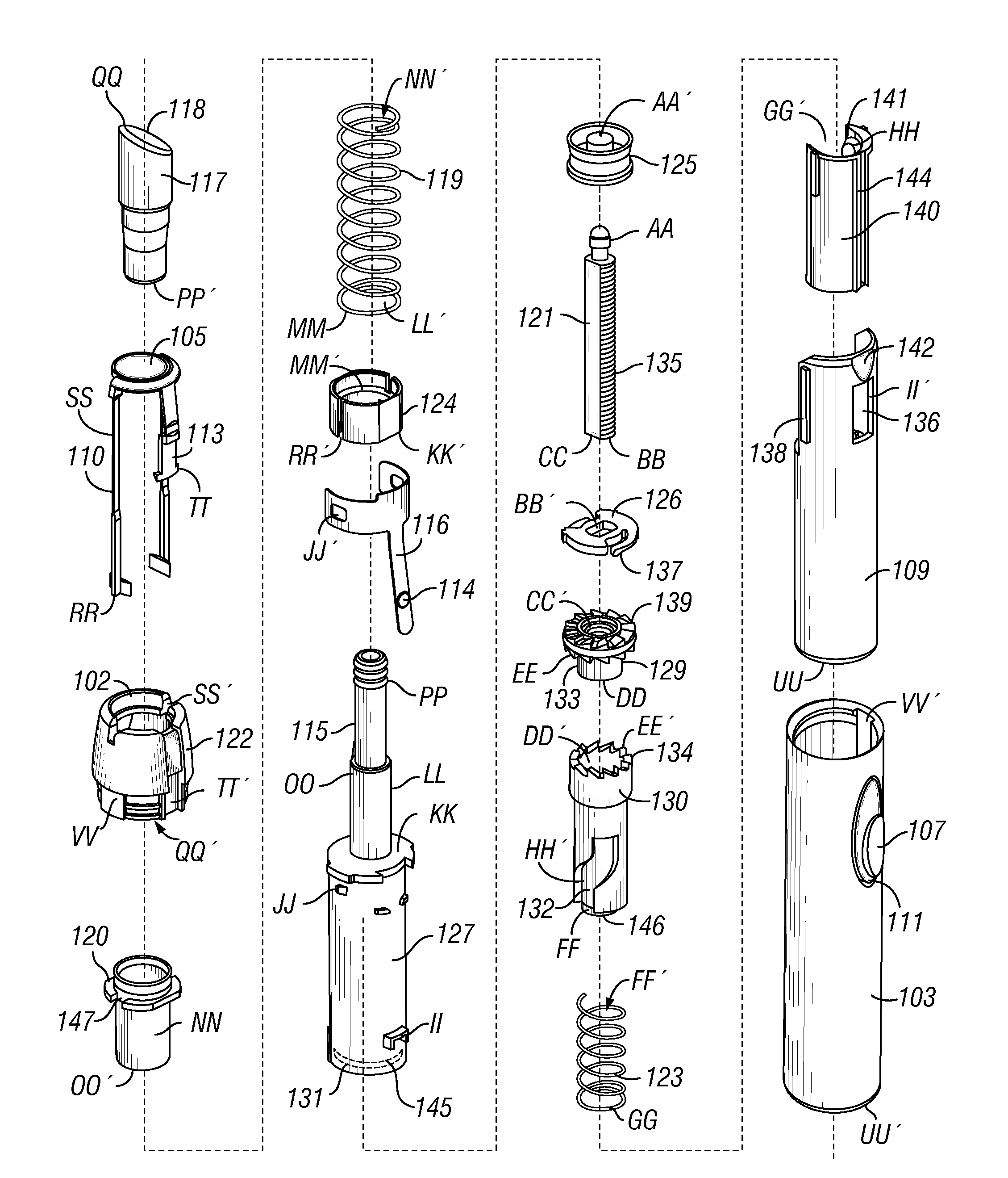 Retractable Substance Dispenser