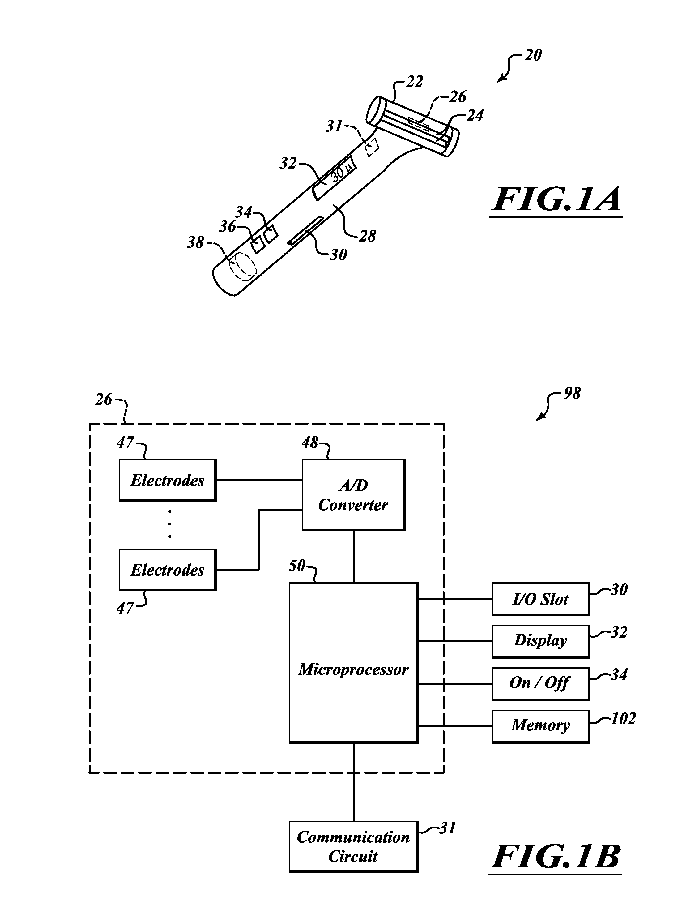 Razor with chemical and biological sensor