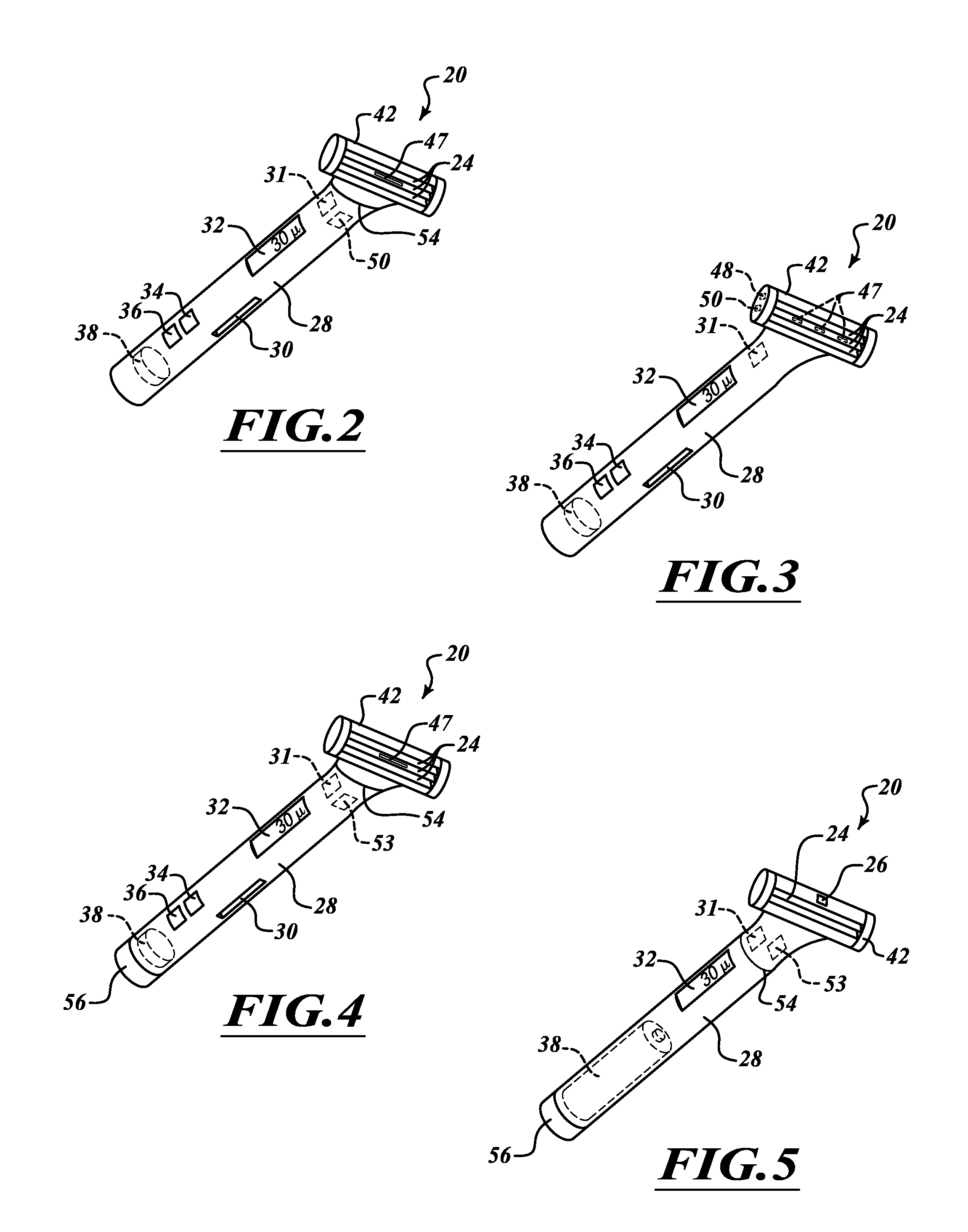 Razor with chemical and biological sensor