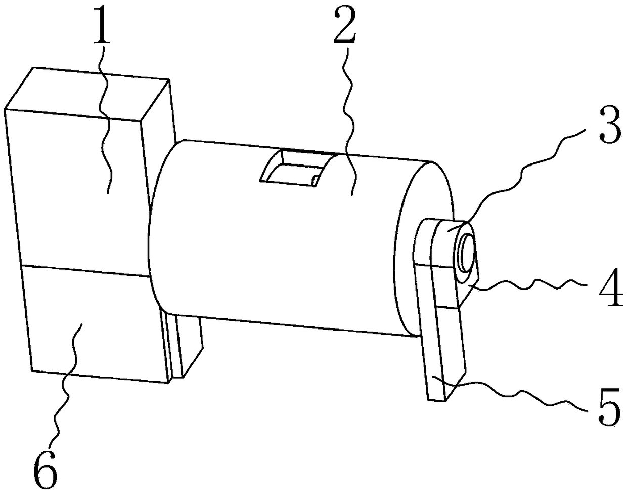 Concrete mixer used for municipal construction engineering and based on spiral sheets