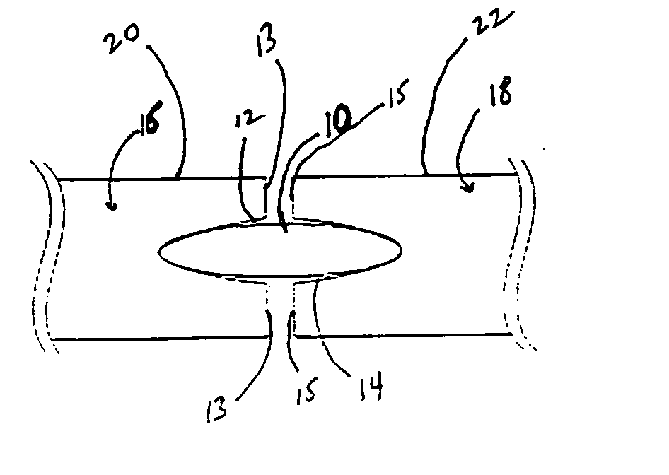 Contained load transfer device for wood sheathing products and roof construction method therewith