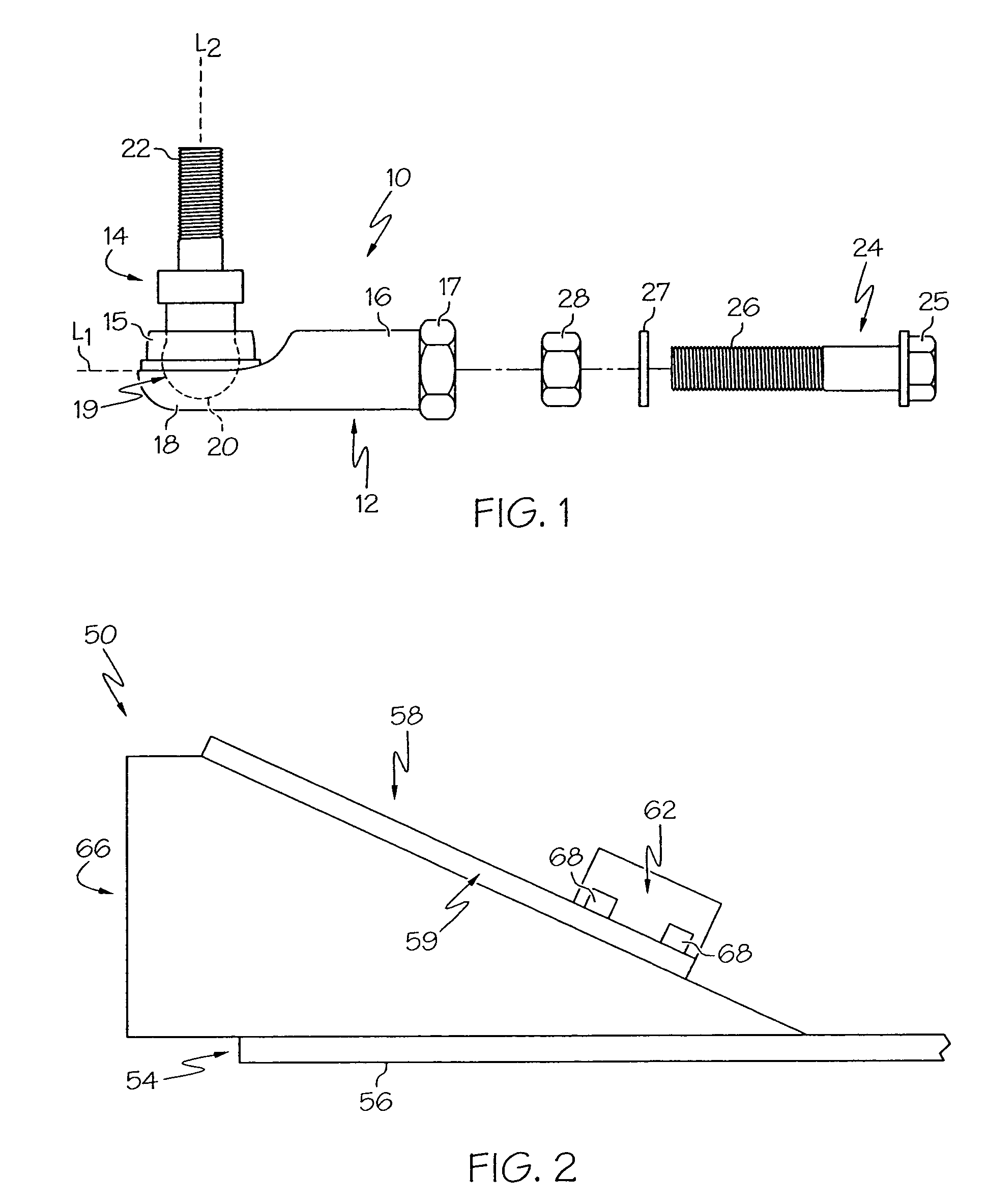 Methods and apparatus for measuring impact toughness of a tie rod end