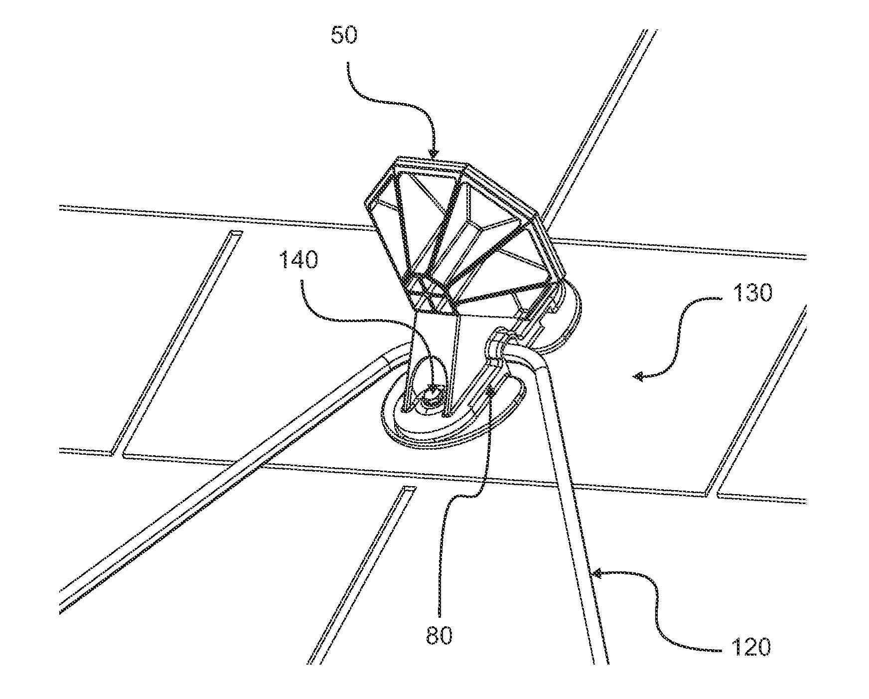 Load sensitive snow barrier device