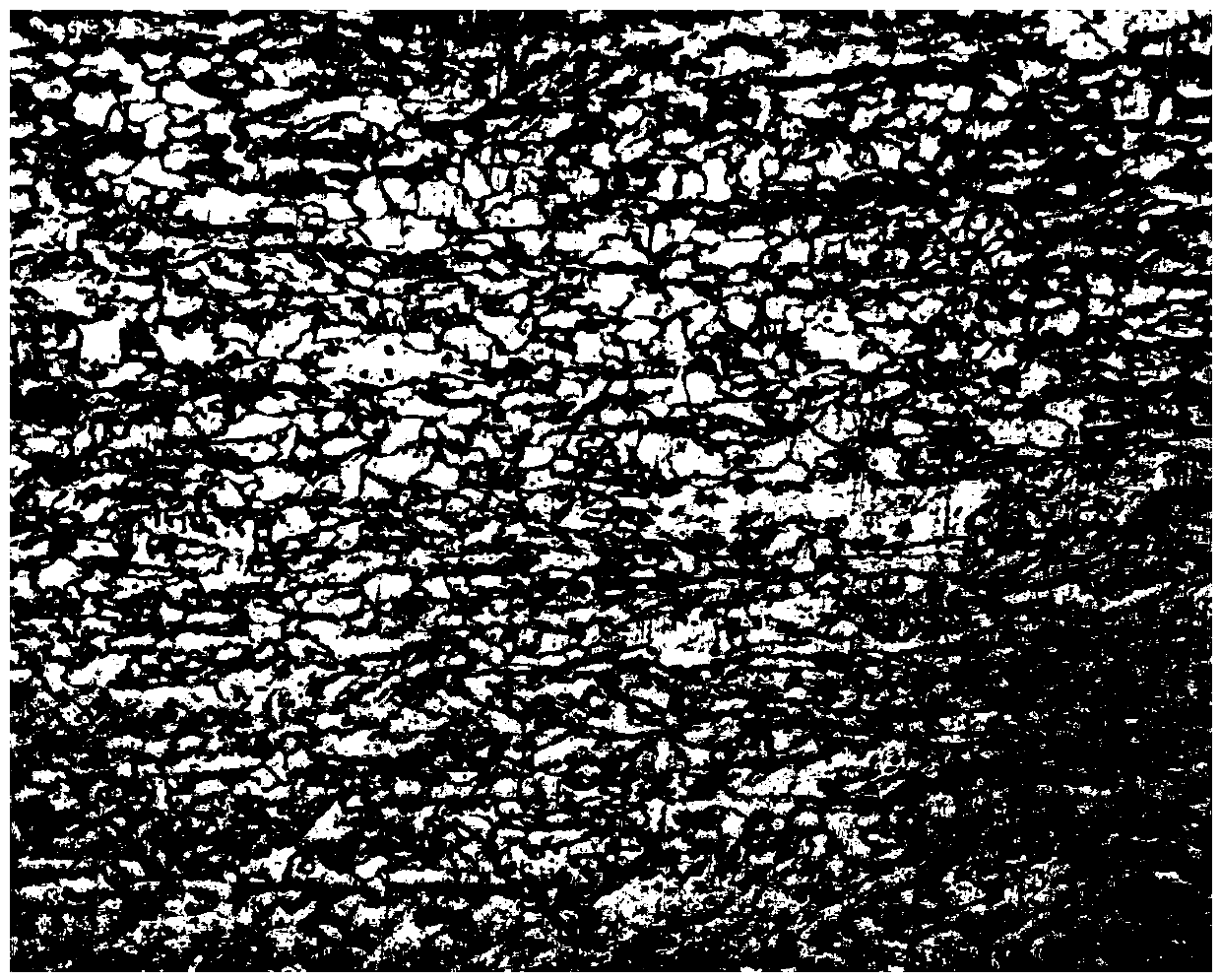 Wear-resistant steel for ore slurry delivering welded pipe line and manufacturing method thereof