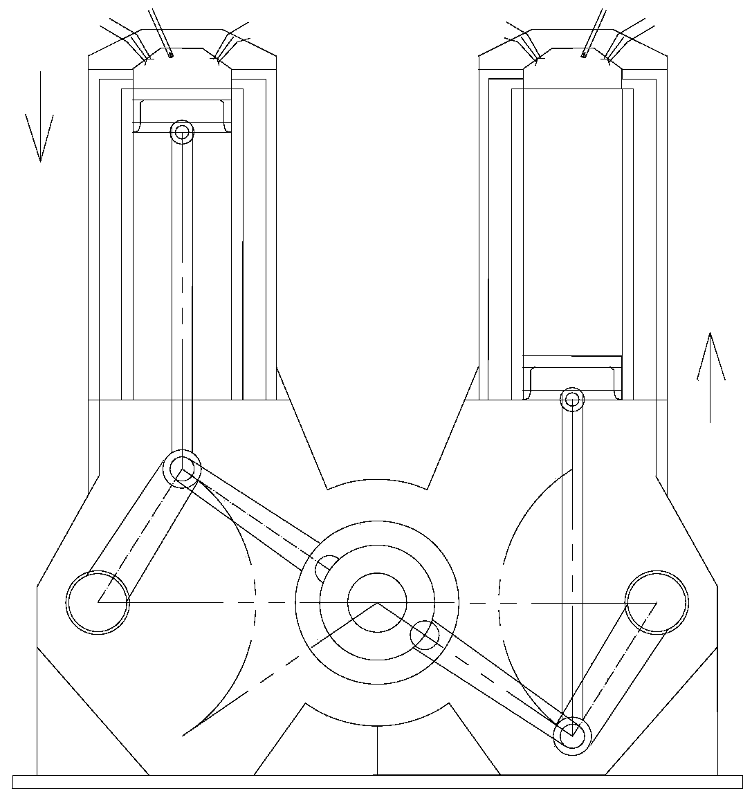 a marine engine