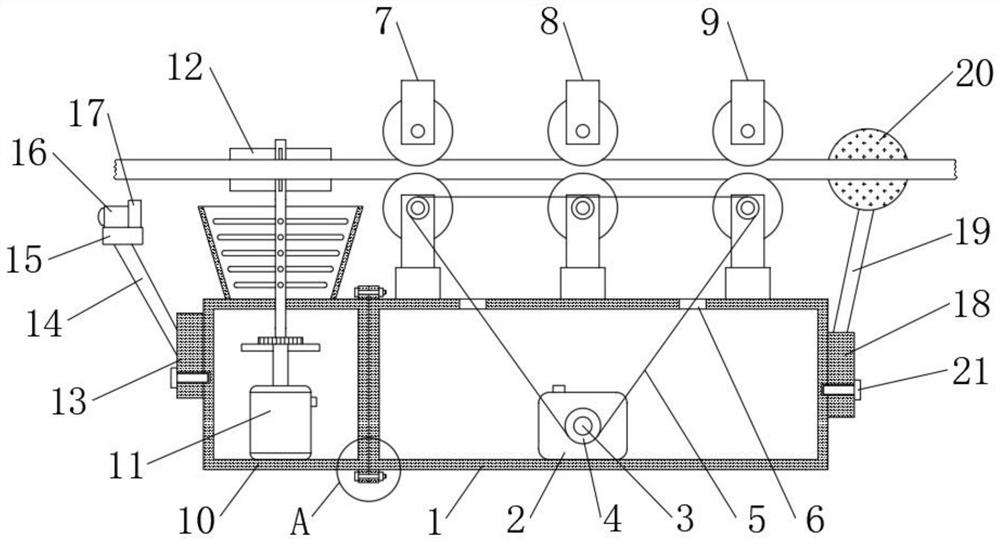 Eight-arm snow sweeping robot for high-voltage line cleaning