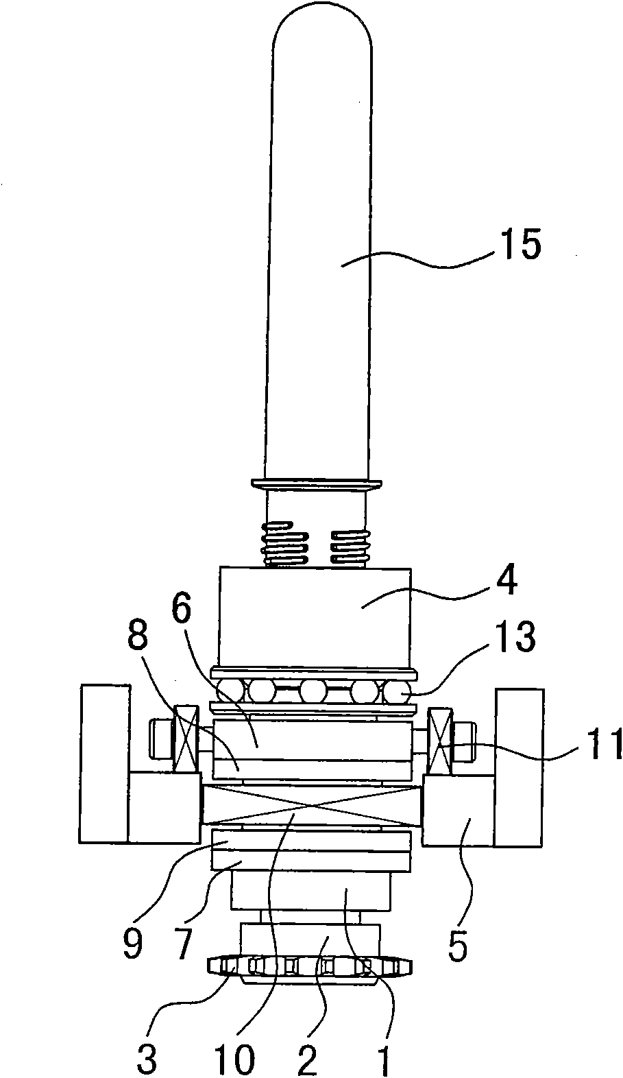 Variable pitch transport chain