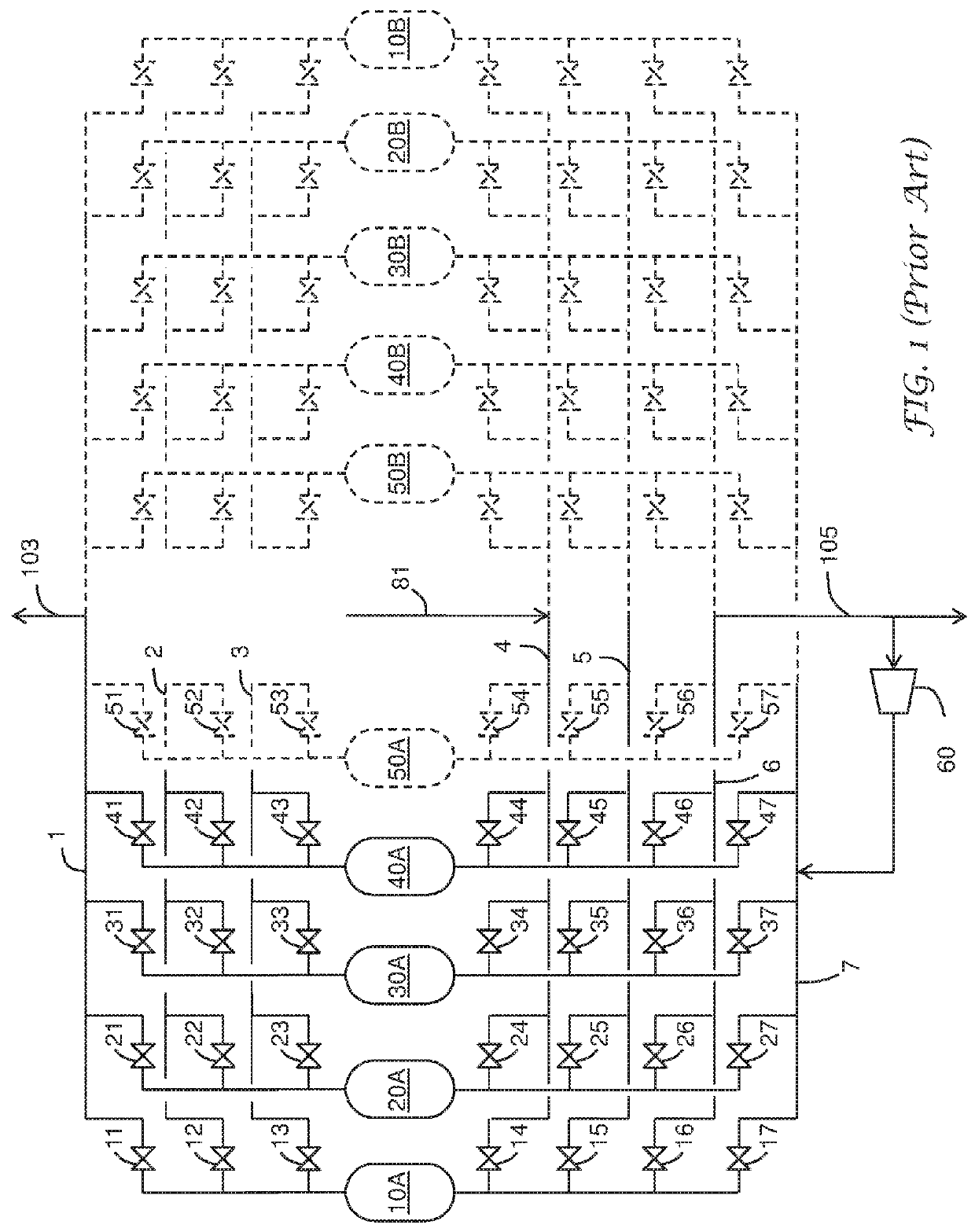 Pressure swing adsorption process