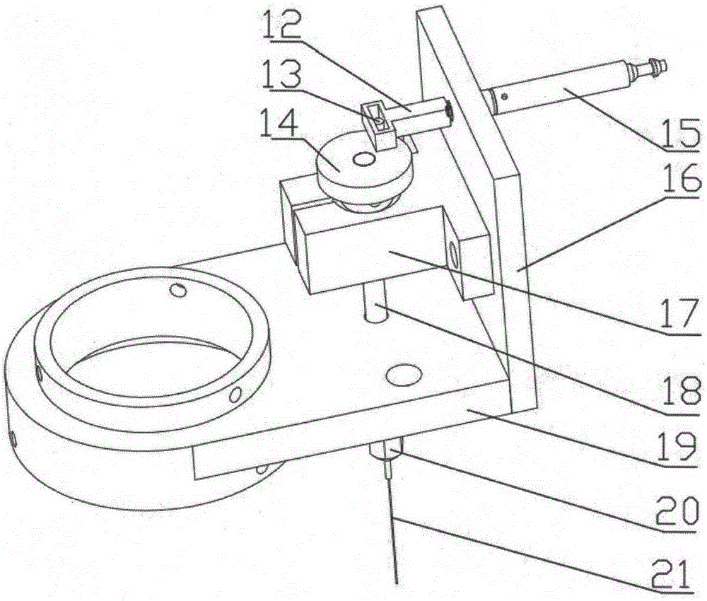 A device and method for fully automatic cleaning of spinneret micropores