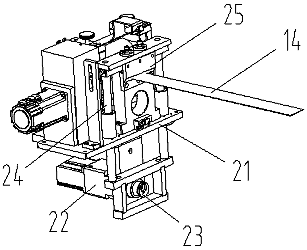 A fully automatic processing machine for flexible cable tubes