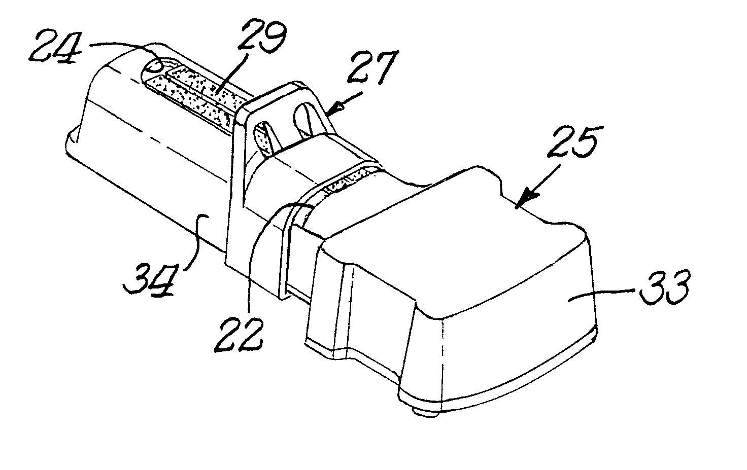 Versatile manual scissor sharpener