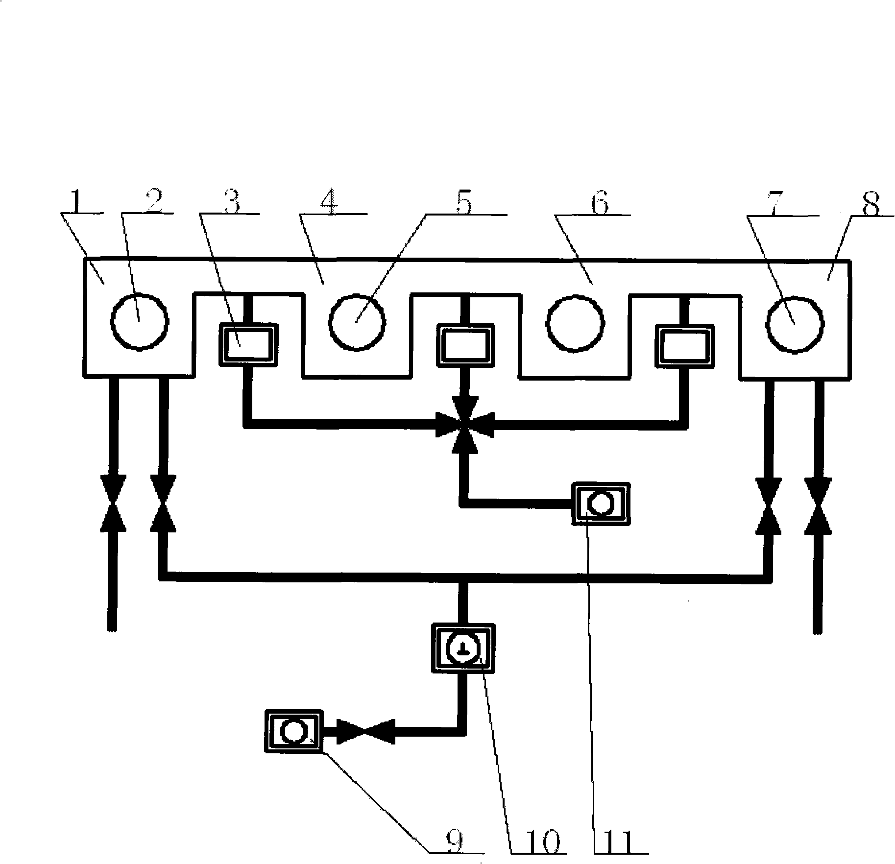 Ceramic high barrier film apparatus of continuous winding type magnetron sputtering manufacture