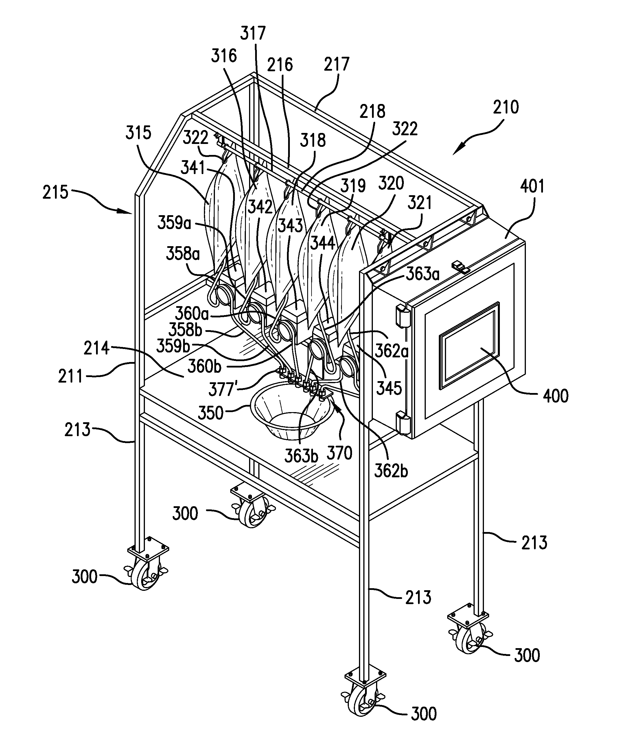 Method, system and apparatus for dispensing products for a personal care service, instructing on providing a personal care treatment service, and selecting a personal care service