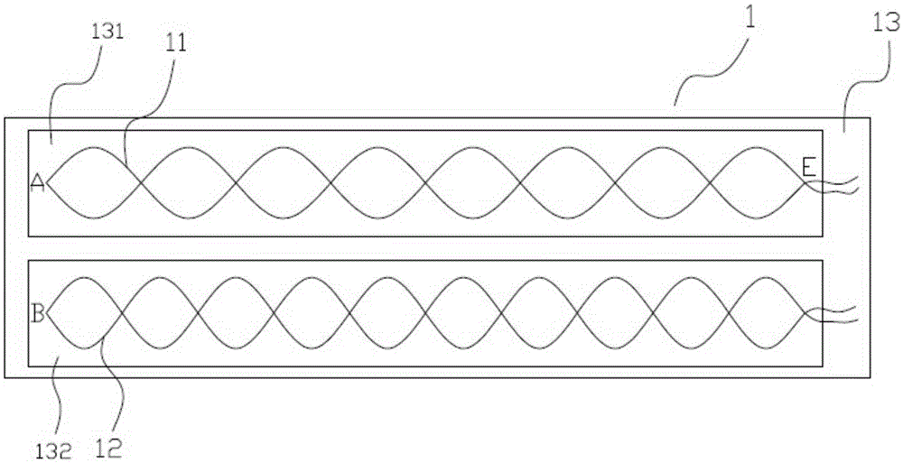 Absolute type time-grating linear displacement sensor