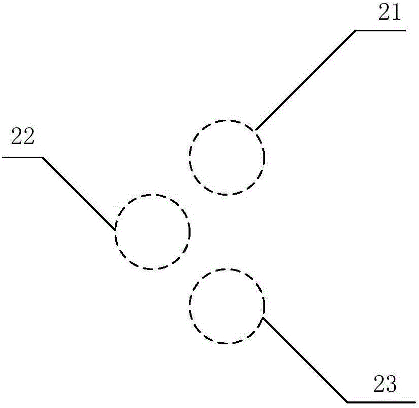 Non-contact water quality detecting device for surface water