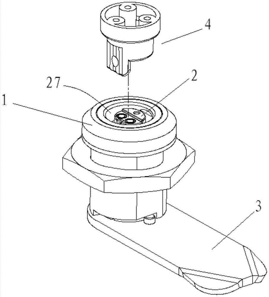 an electronic lock