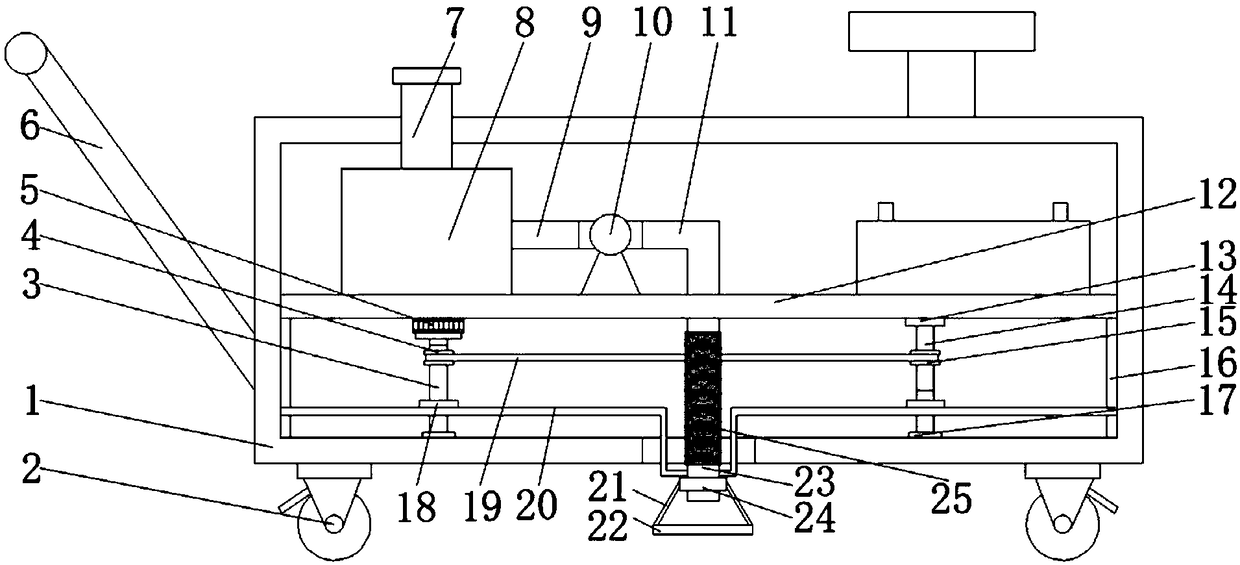 Low-carbon and environment-friendly landscaping device