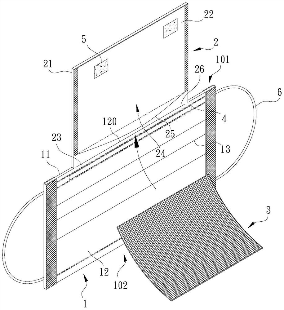 Improved Structure of Disposable Masks