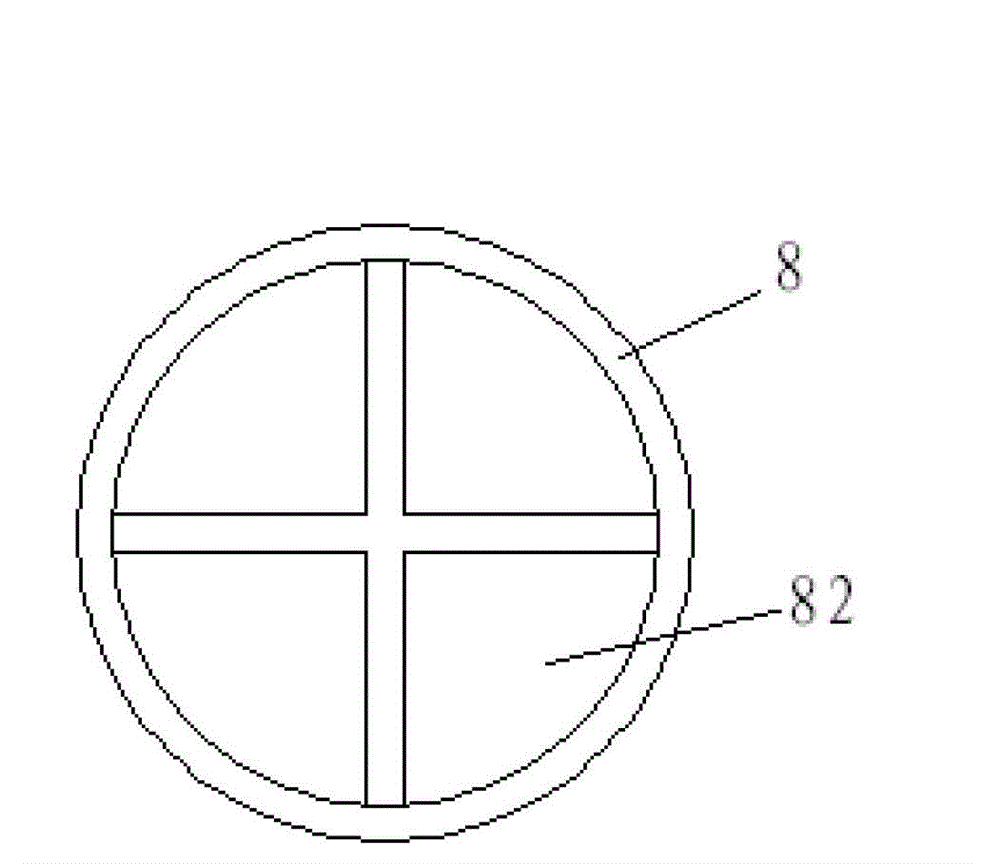 Silicon carbide crystal growth crucible for increasing utilization rate of power sources