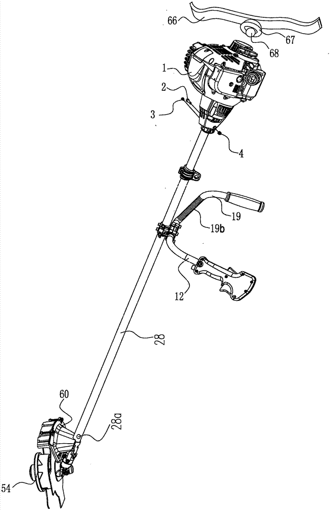 Two-stroke gasoline engine with functions of auxiliarily simulating aerodynamic analysis and adding double-filter-screen scavenging