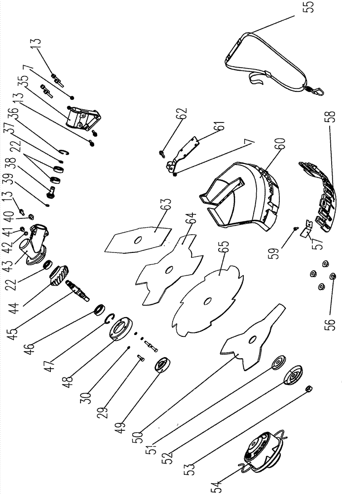 Two-stroke gasoline engine with functions of auxiliarily simulating aerodynamic analysis and adding double-filter-screen scavenging