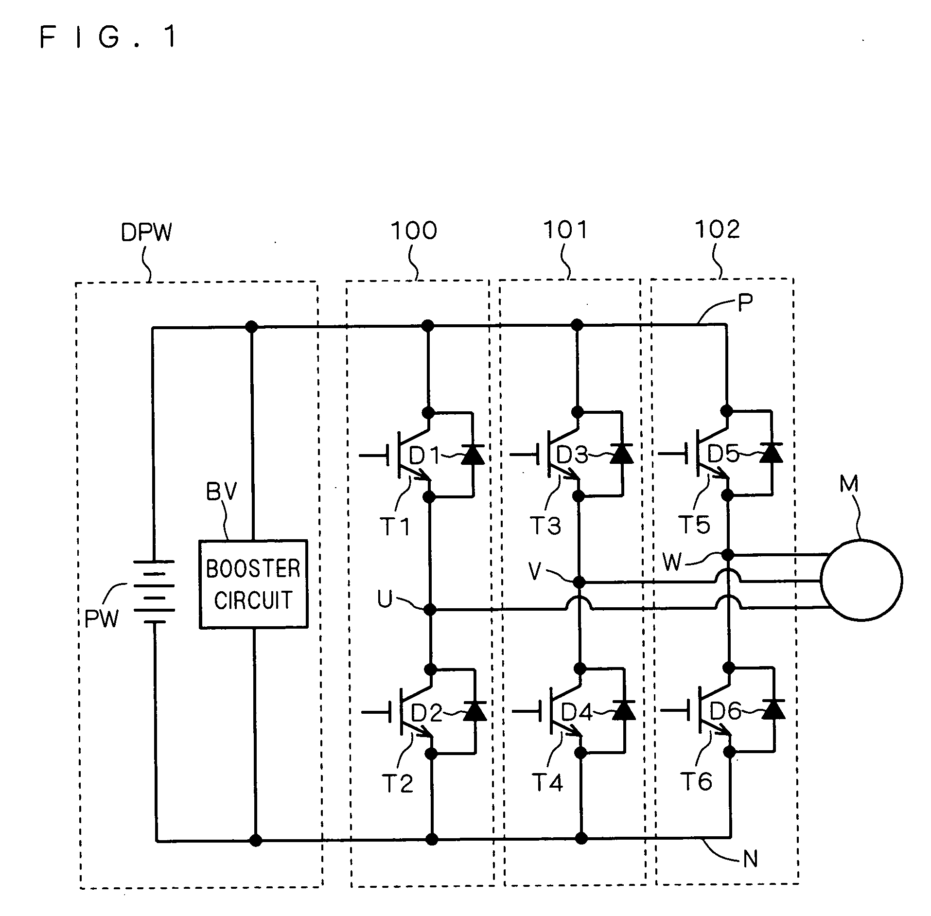 Control device of switching device and control device of driving circuit of motor