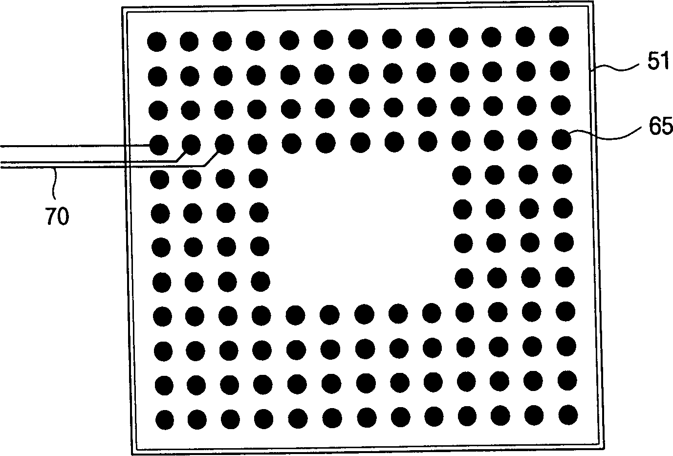 Printed circuit board with improved pad structure