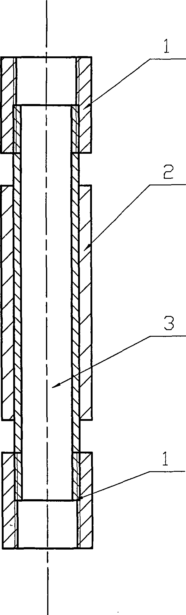 Sacrificial anode and protective cathode-oil-well pump anti-corrosive apparatus