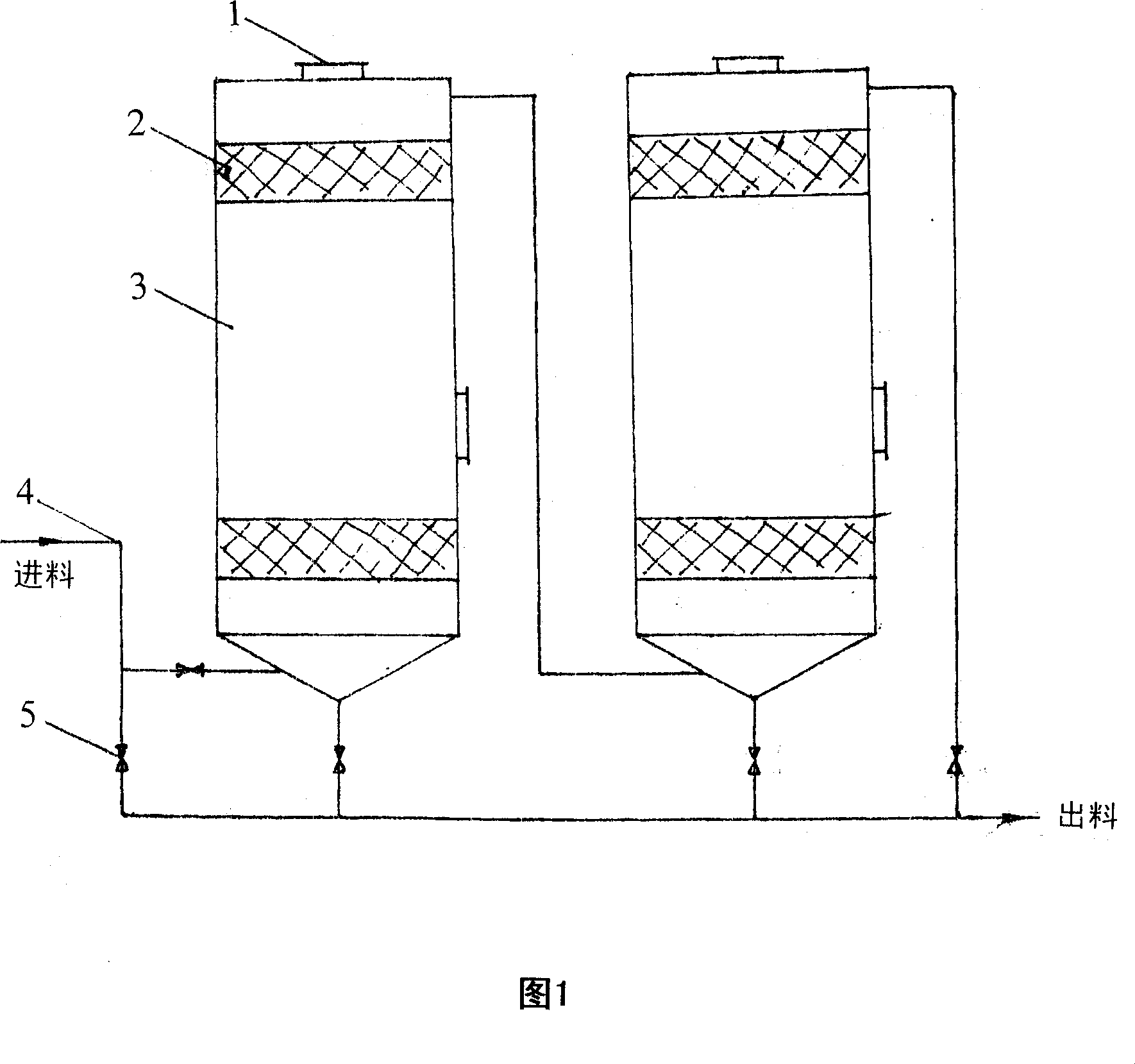 Alcohol output increasing method and device