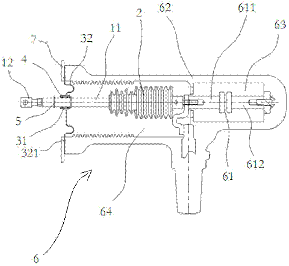 An insulating rod assembly and a solid-sealed pole