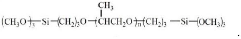 A high water -resistant, low -mode volume single -component MS sealing, preparation method and application